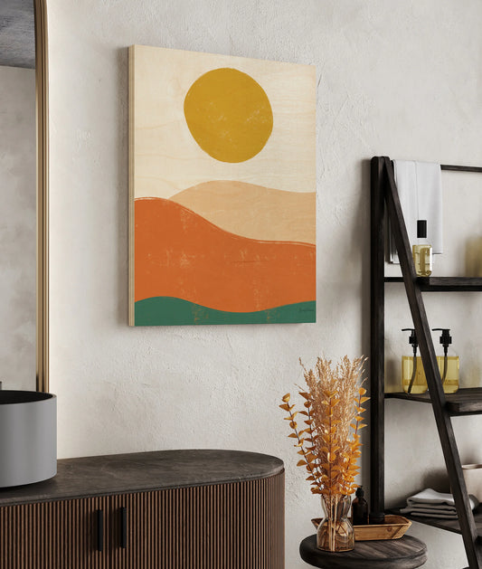 Sun Chaser I Crop Print - Oakavia