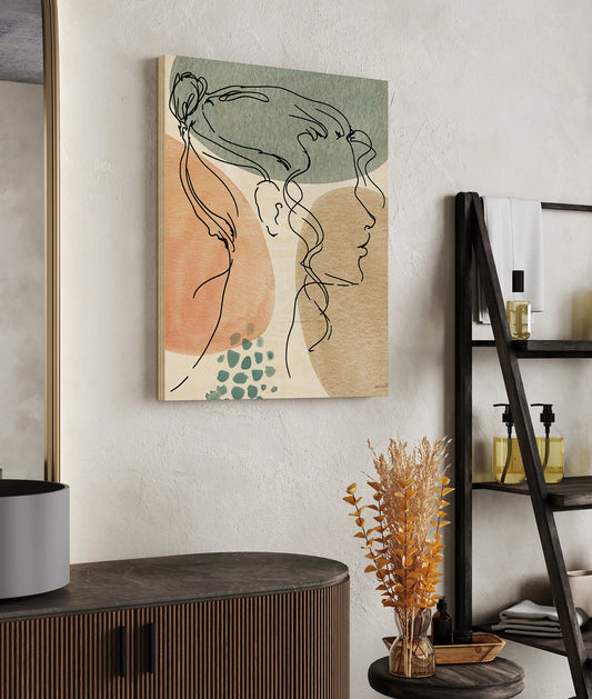 Soft Figures VI Print - Oakavia