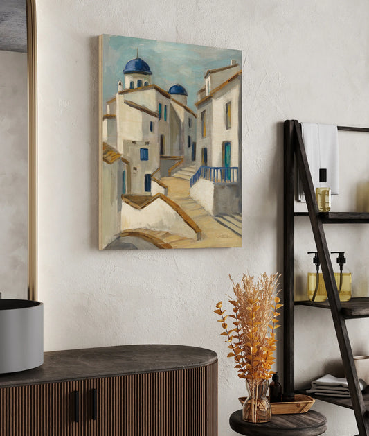 Santorini View II Print - Oakavia