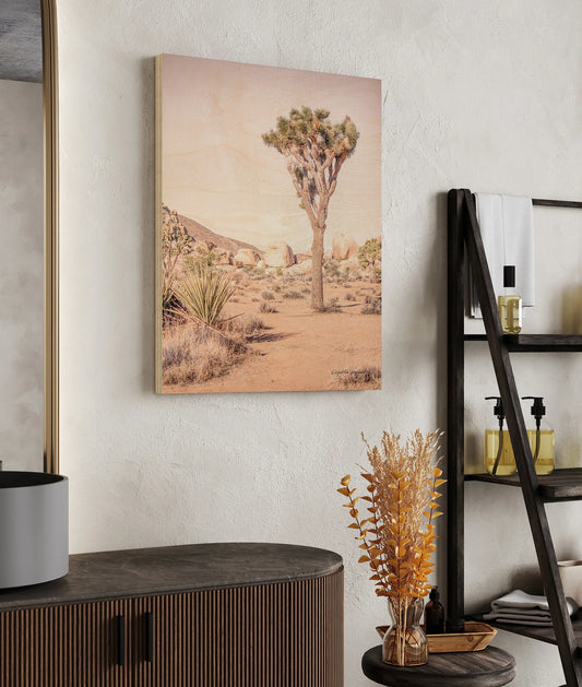 Joshua Tree III Blush Print - Oakavia