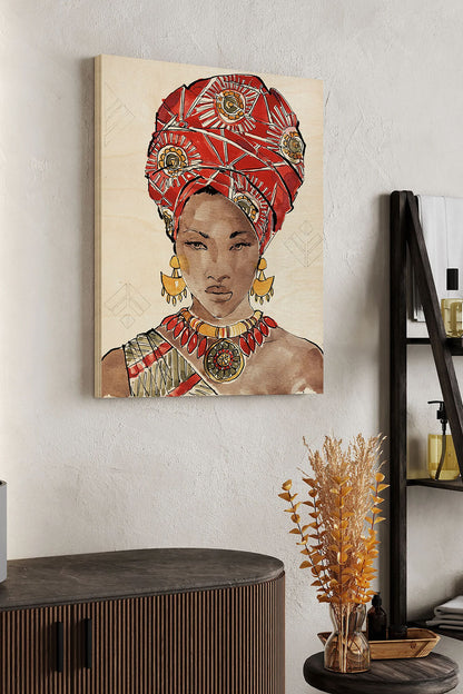 African Flair IV Print - Oakavia