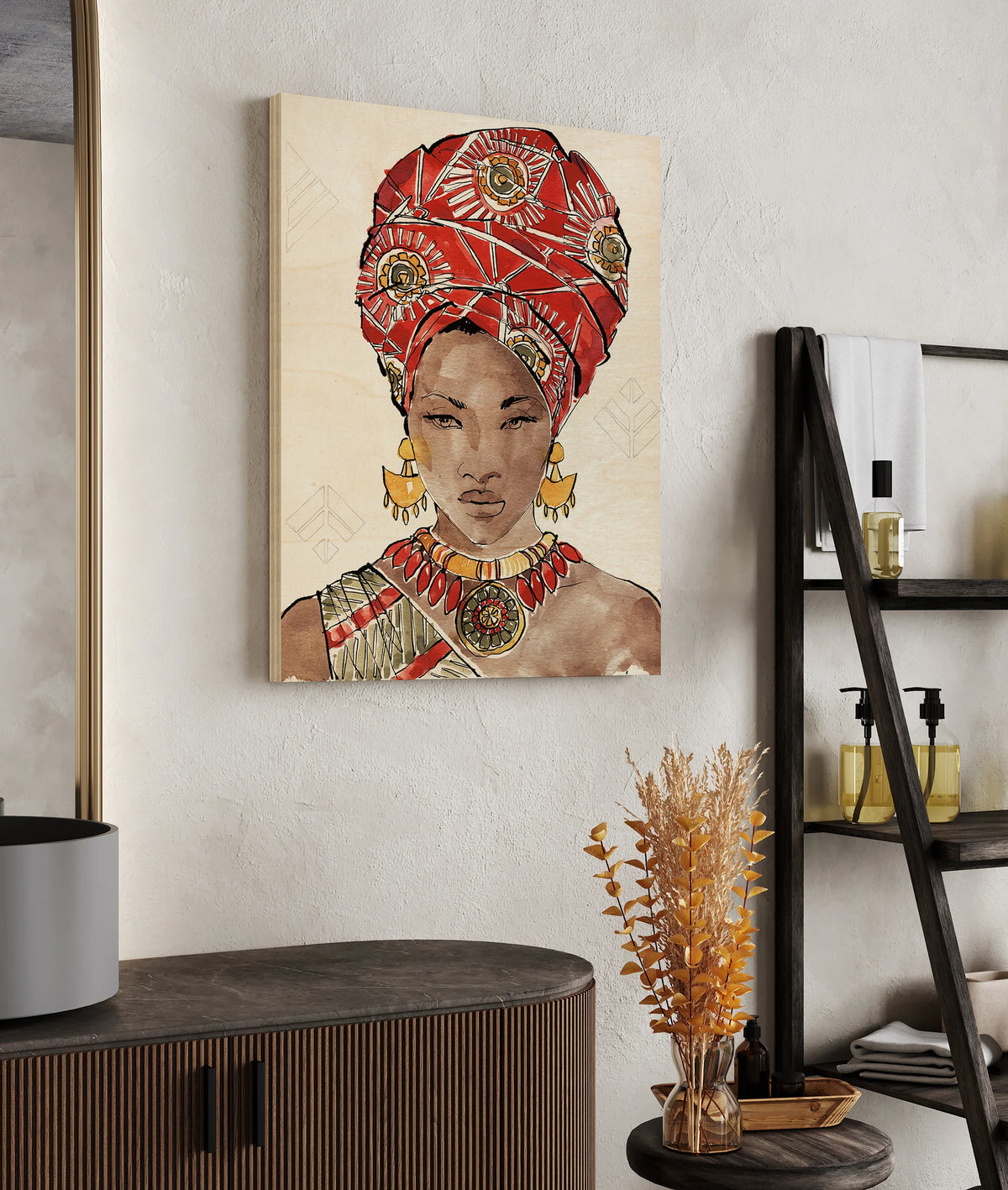 African Flair IV Print - Oakavia