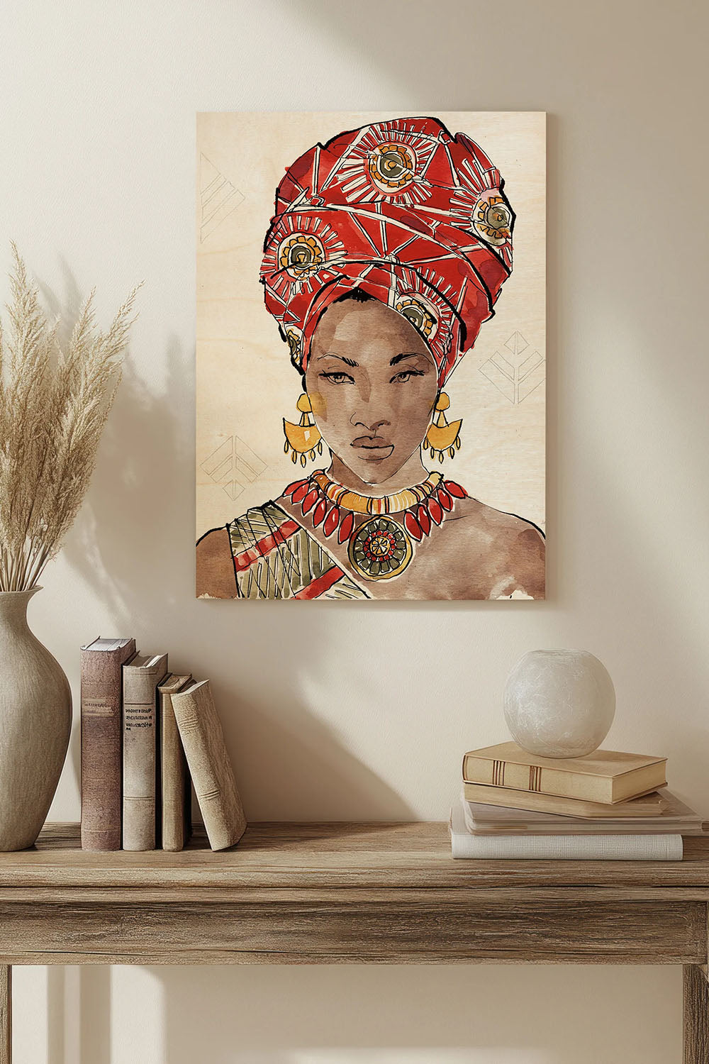 African Flair IV Print - Oakavia