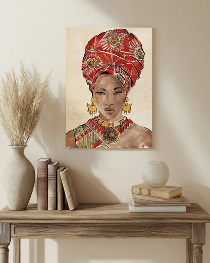 African Flair IV Print - Oakavia