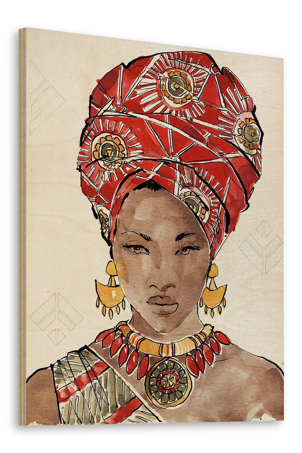 African Flair IV Print - Oakavia