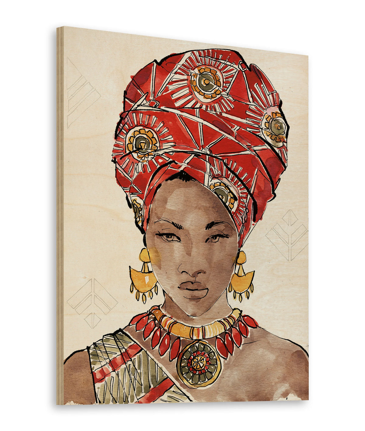 African Flair IV Print - Oakavia