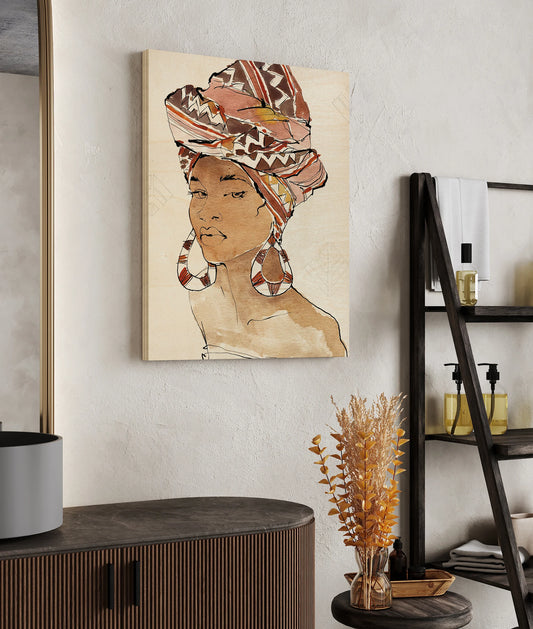 African Flair VI Print - Oakavia