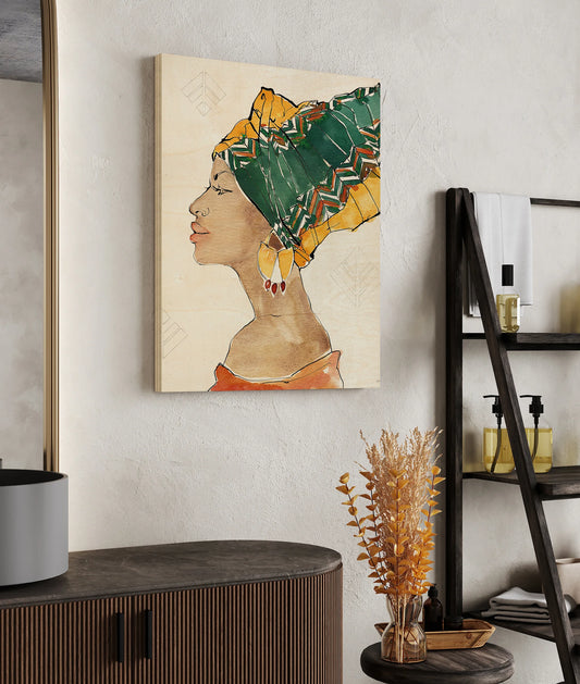 African Flair VII Print - Oakavia