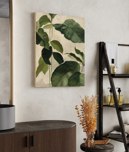Tropical Study II Crop Print - Oakavia