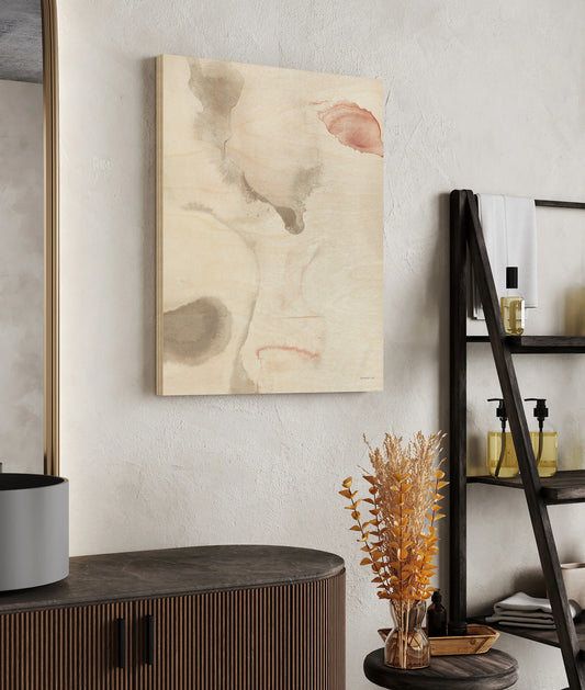 Pastel and Neutral Abstract I Print - Oakavia