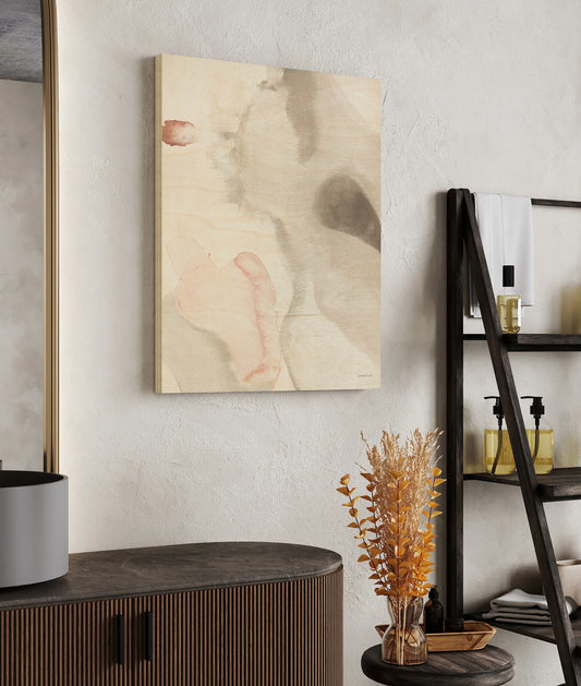 Pastel and Neutral Abstract II Print - Oakavia