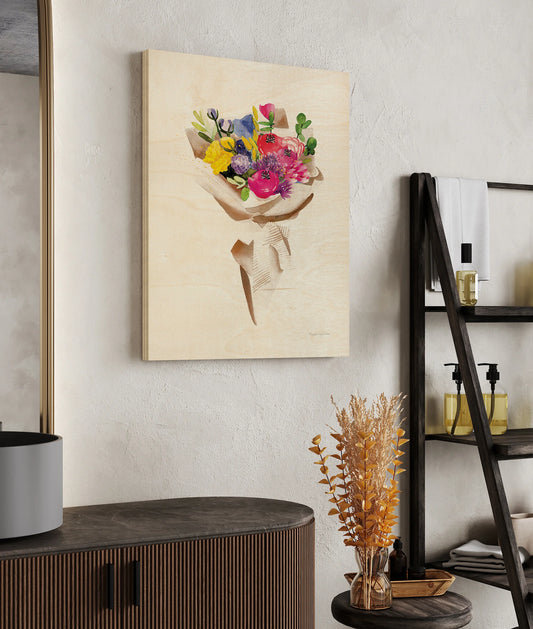 Happy Flowers Print - Oakavia