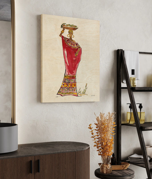 African Flair IX B Print - Oakavia