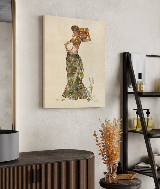 African Flair VIII C Print - Oakavia