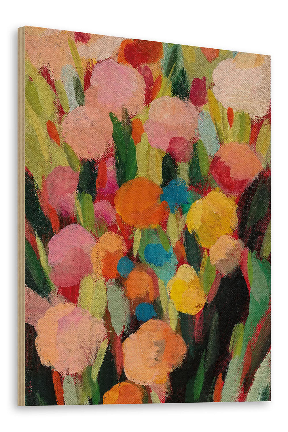 Vivid Flowerbed I Print - Oakavia