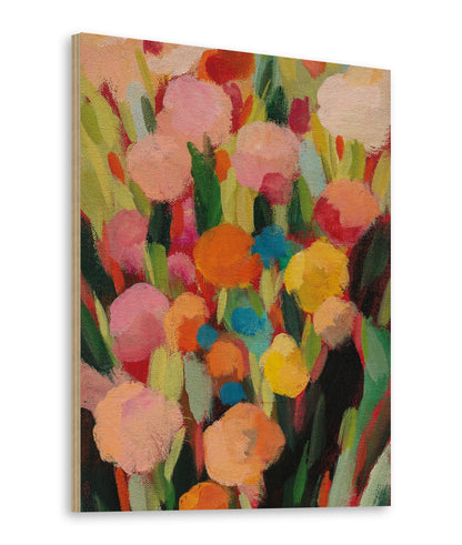Vivid Flowerbed I Print - Oakavia
