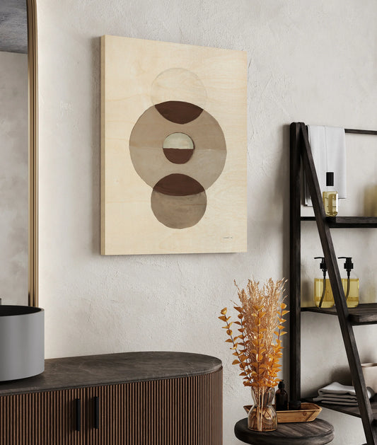 In Between II Earth Print - Oakavia