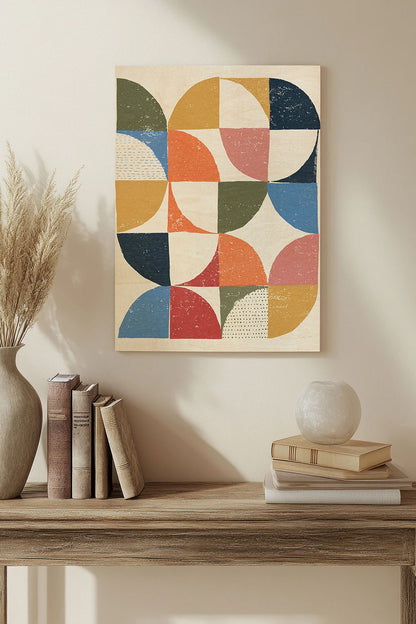 Colorful Night Sky I Retro Print - Oakavia