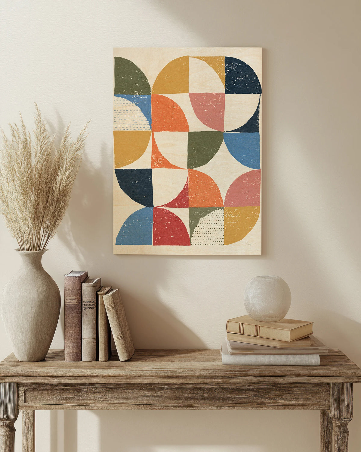 Colorful Night Sky I Retro Print - Oakavia