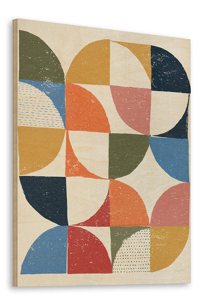 Colorful Night Sky I Retro Print - Oakavia
