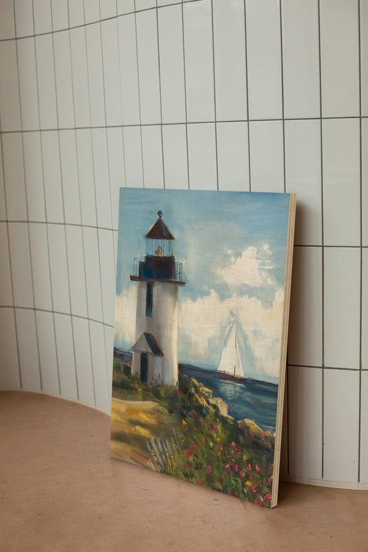 Sunday Morning Sail Crop Print - Oakavia