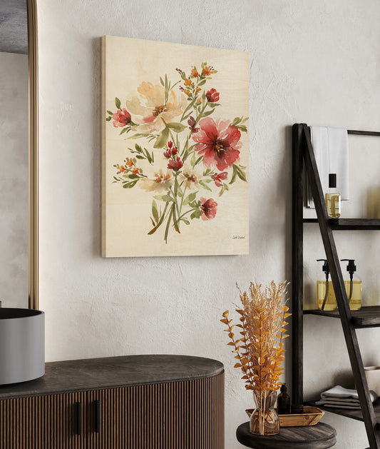 Autumn Flowers I Print - Oakavia