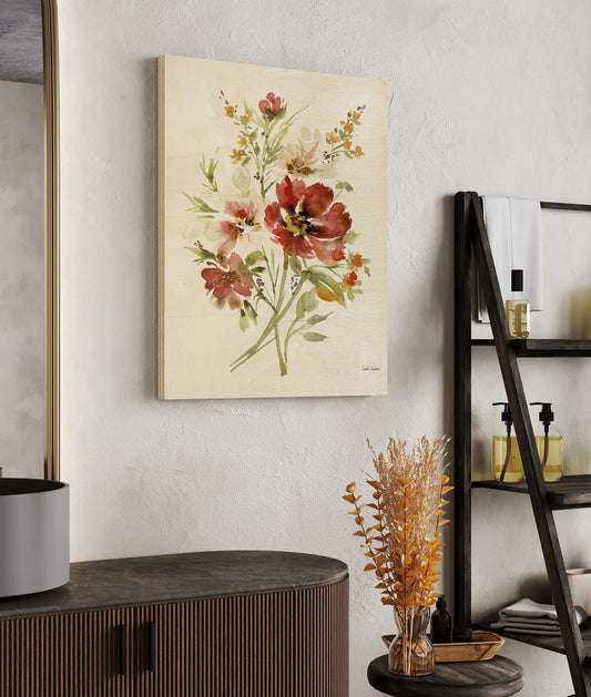 Autumn Flowers II Print - Oakavia