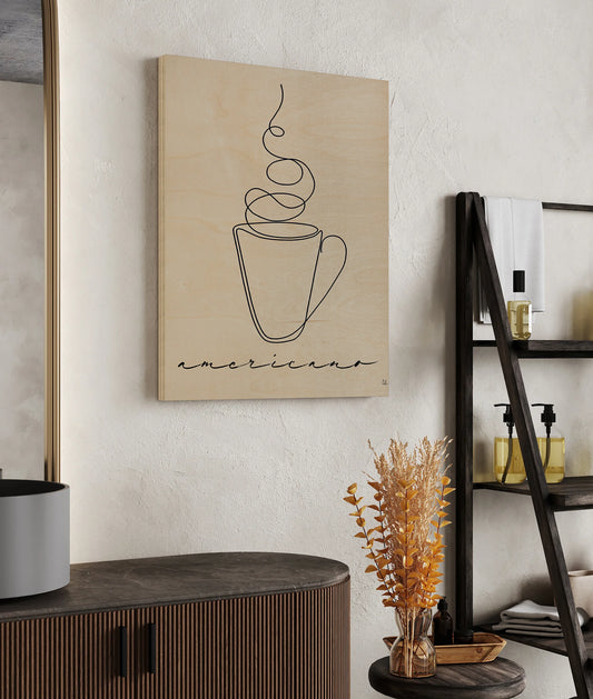 Cafe Americano Print - Oakavia