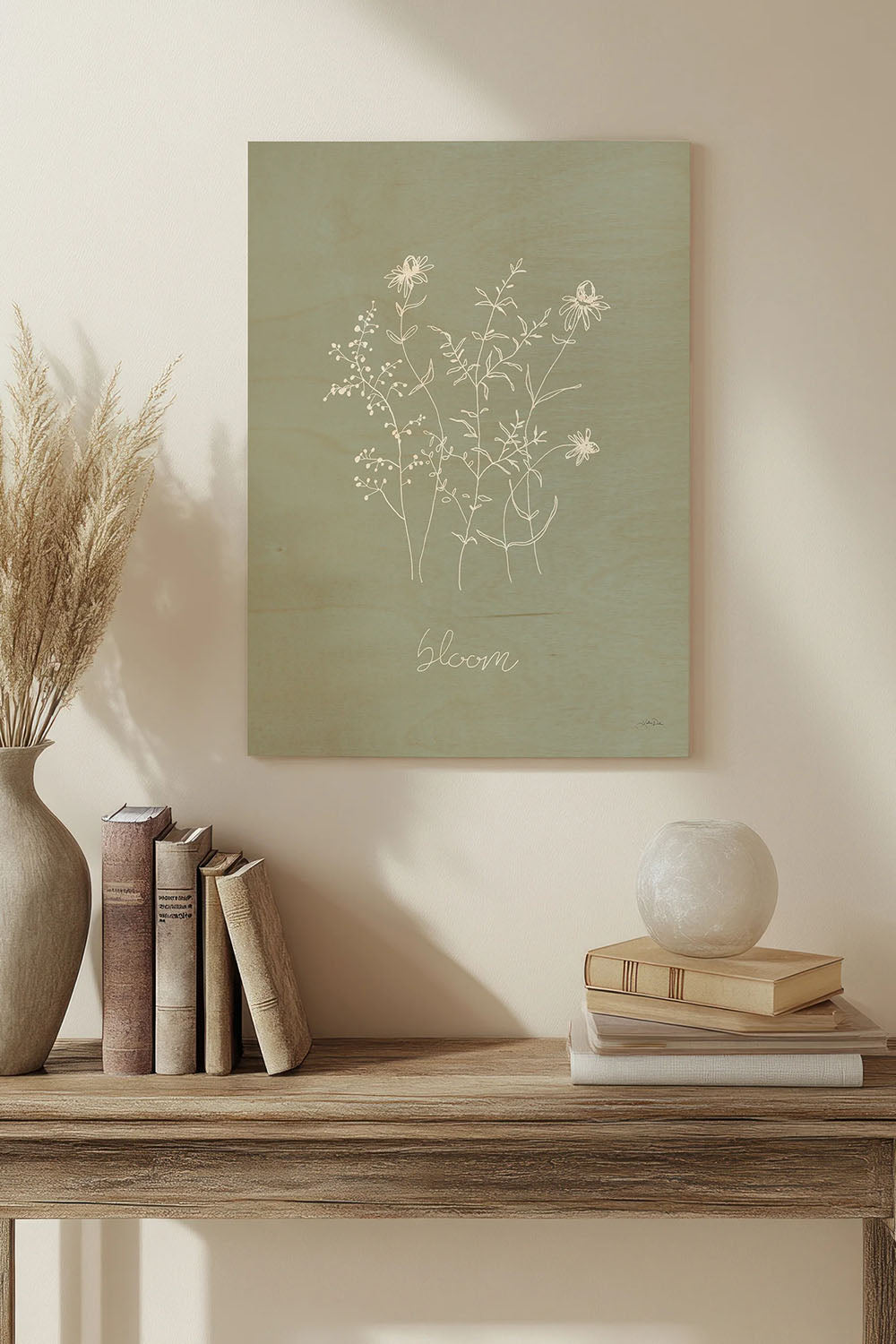 Delicate Wildflowers III Print - Oakavia