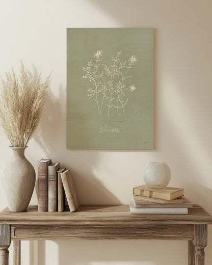 Delicate Wildflowers III Print - Oakavia