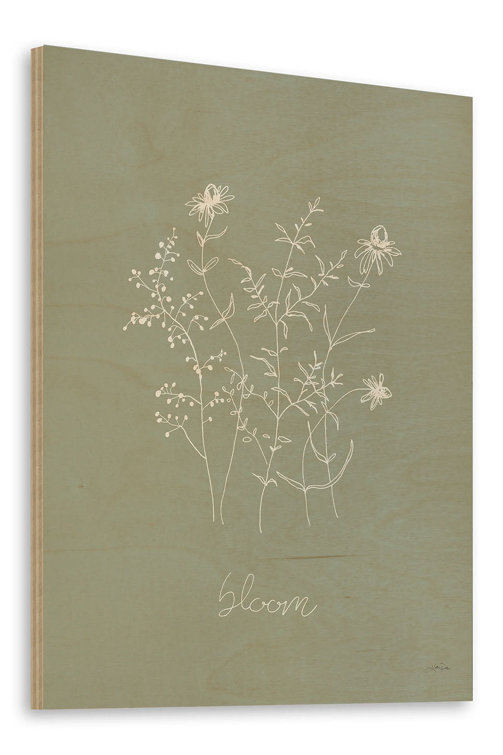 Delicate Wildflowers III Print - Oakavia