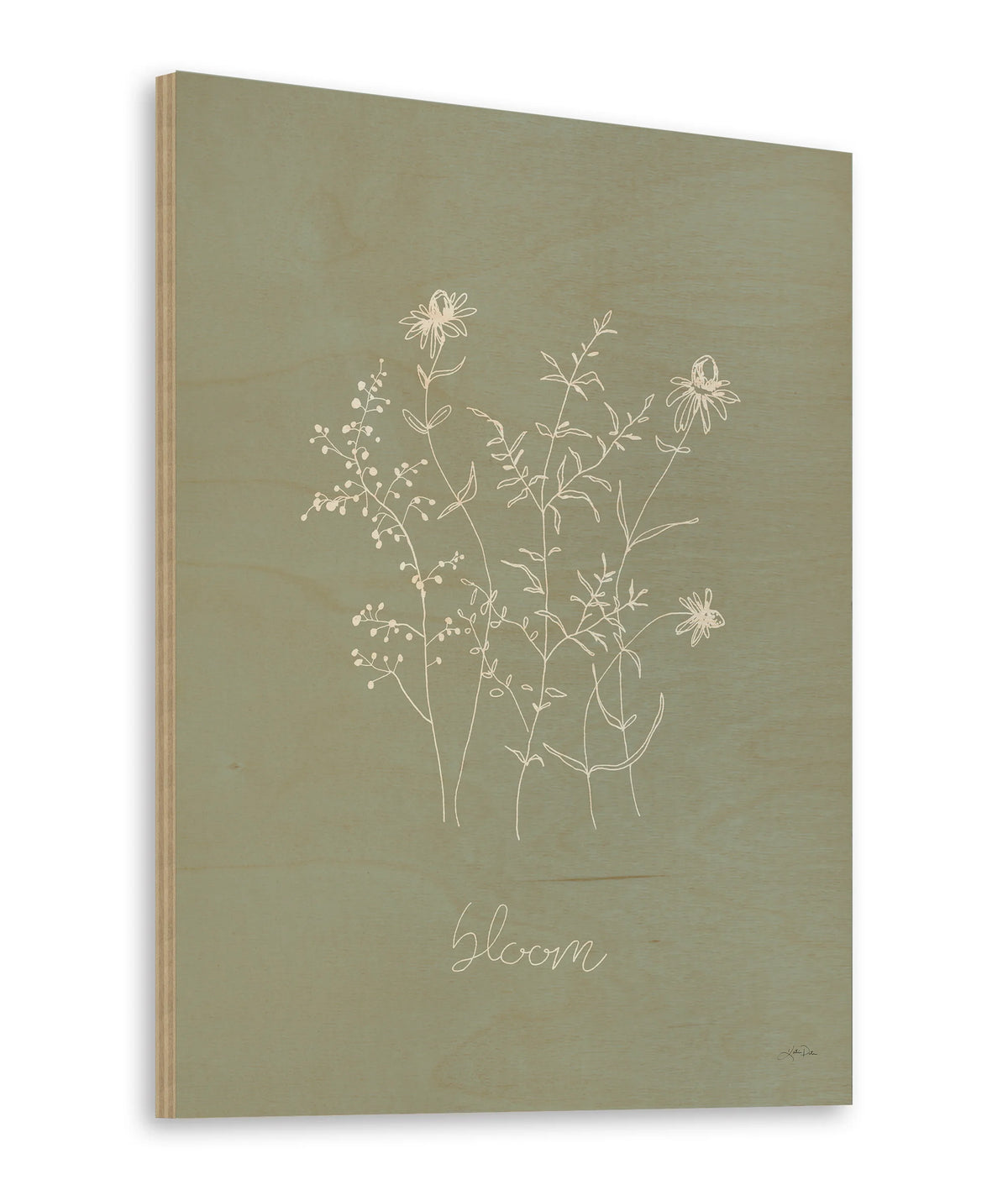 Delicate Wildflowers III Print - Oakavia