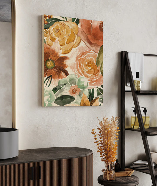 Mixed Floral Chic I Print - Oakavia