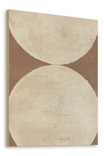Elegant Balance II Brown Print - Oakavia