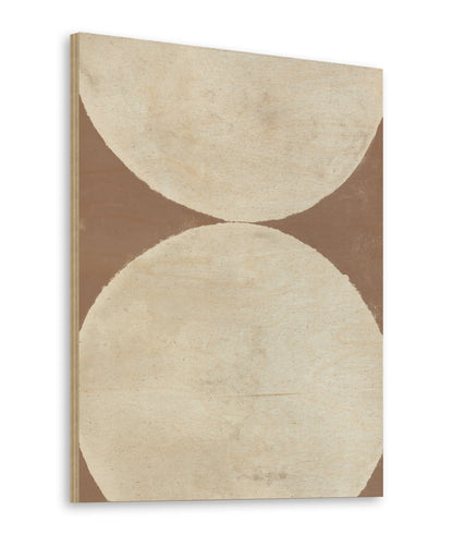 Elegant Balance II Brown Print - Oakavia