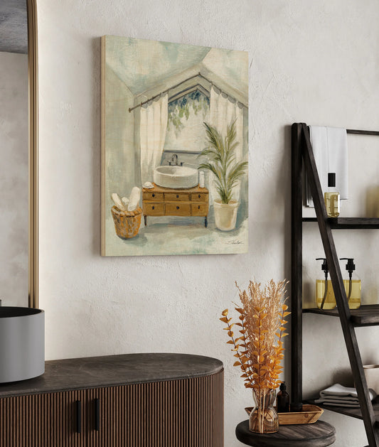 Bathroom in the Attic II Print - Oakavia