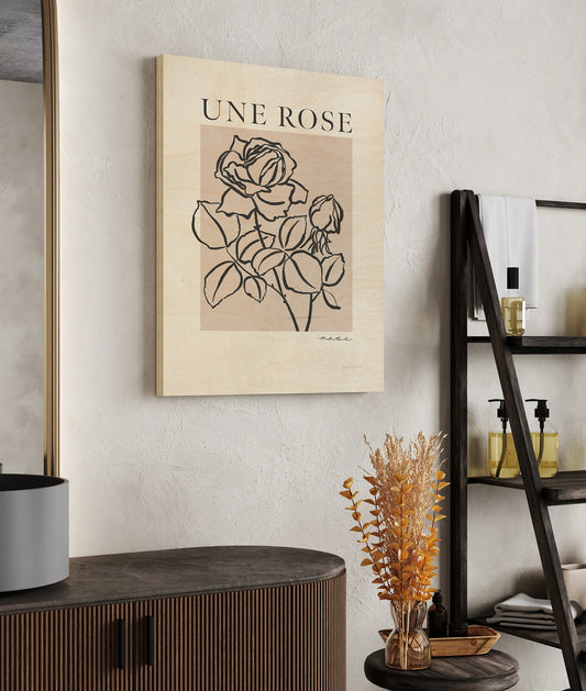 French Flower Poster IV Bold Print - Oakavia