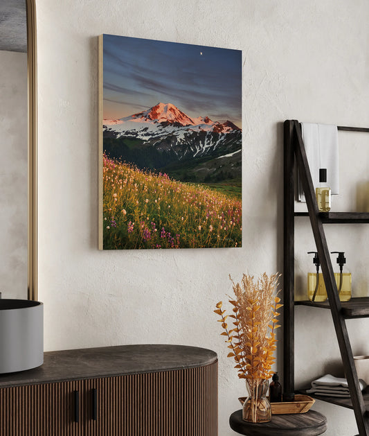 Mount Baker Wildflowers Print - Oakavia