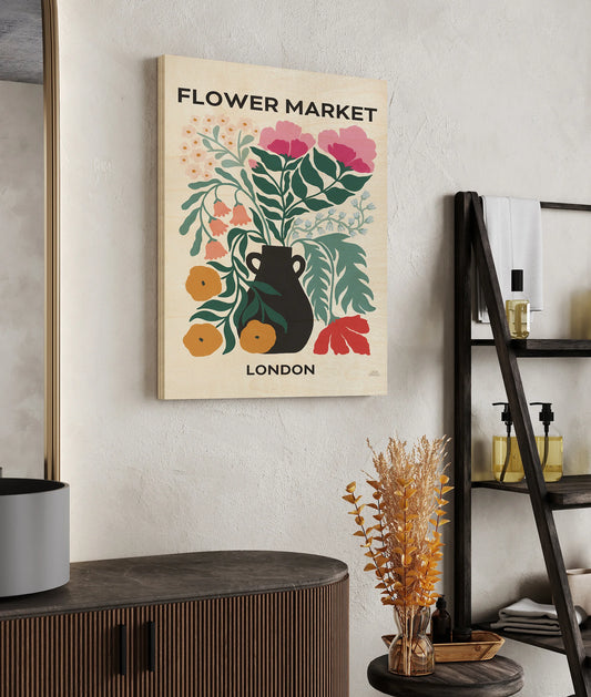 Flower Market I Print - Oakavia