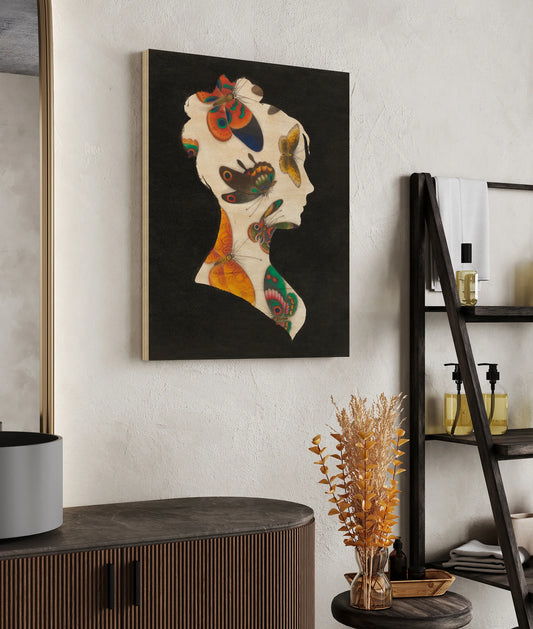 Butterfly Silhouette I Print - Oakavia