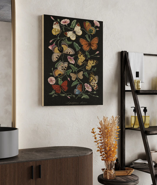 Le Jardin des Plantes Black Print - Oakavia