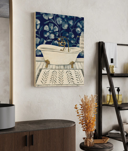 Bold Bathroom I Print - Oakavia