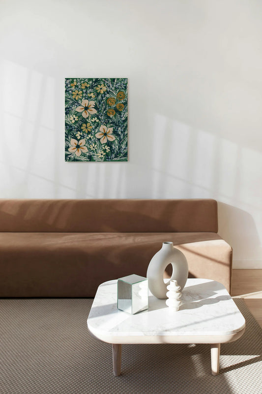 Folksy Floral III Print - Oakavia