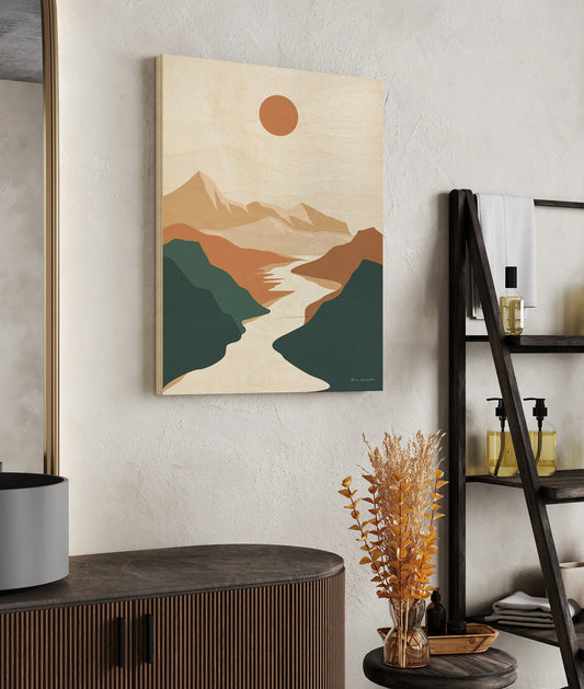 Boho Valley I Print - Oakavia