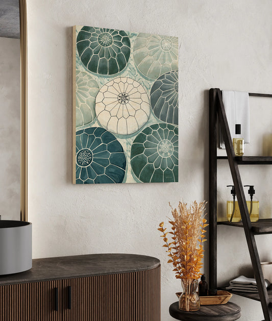 Moroccan Street Poufs Print - Oakavia