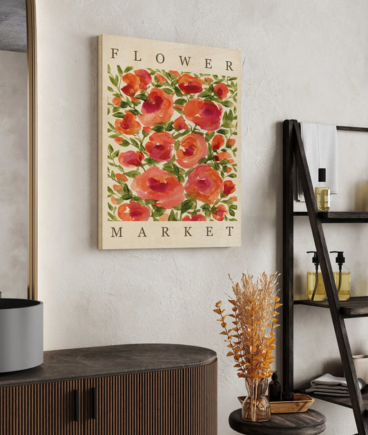 Coral Blooms Poster Print - Oakavia