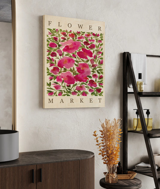 Rose Blooms Poster Print - Oakavia