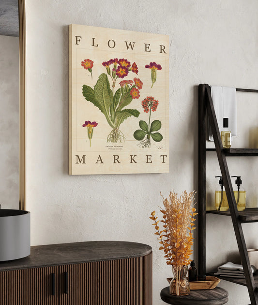 Flower Market Chart II Print - Oakavia