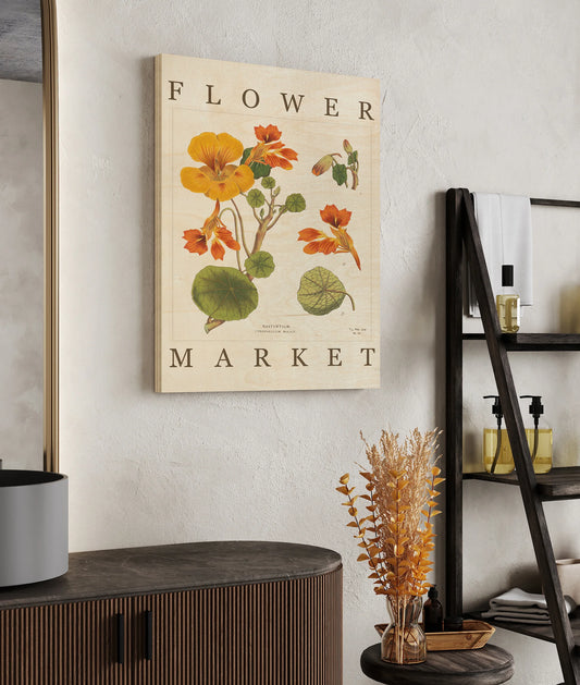 Flower Market Chart III Print - Oakavia