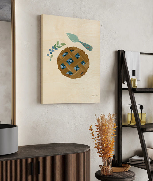 Baking with Blueberries III Print - Oakavia